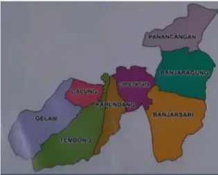 Gambar 1. Peta Kelurahan Dalung 