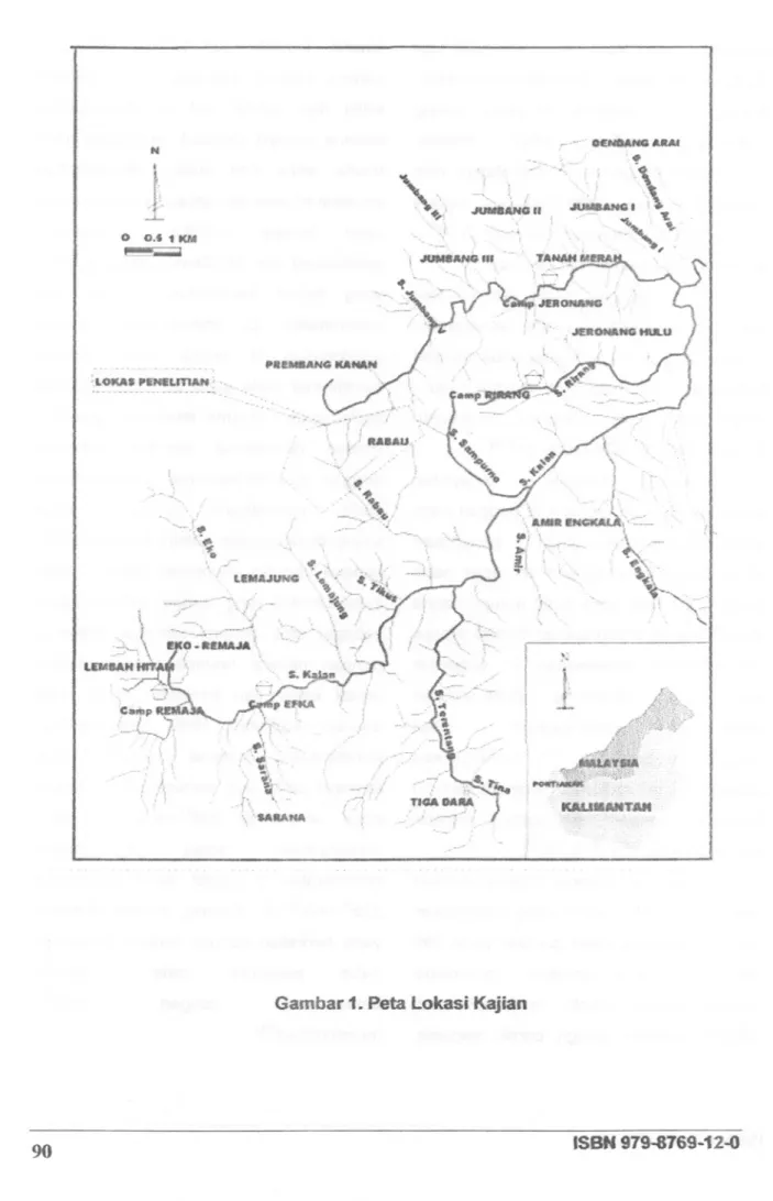 Gambar 1. Peta Lokasi Kajian