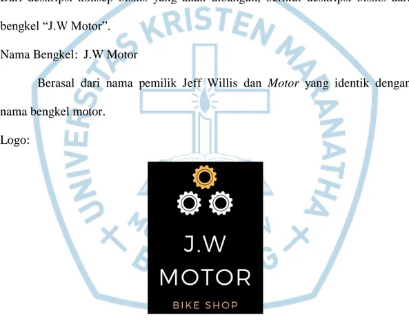 Gambar 1.2  Logo J.W Motor 