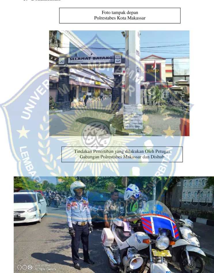 Foto tampak depan   Polrestabes Kota Makassar 