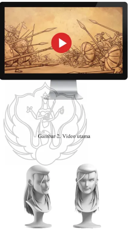 Gambar 2. Video utama 