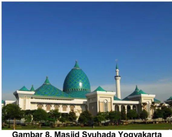 Gambar 9.  Masjid Al-Azhom Tangerang  Sumber: tangerang.go.id (2014) 