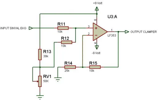 Gambar 3.9 Rangkaian Clamper
