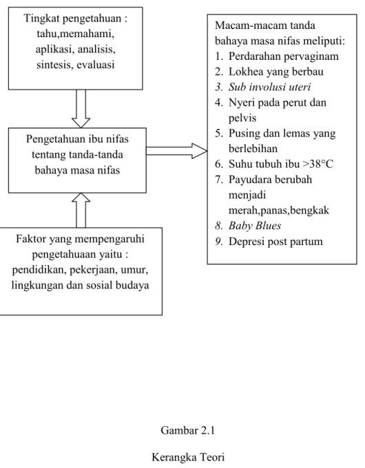 Gambar 2.1  Kerangka Teori 