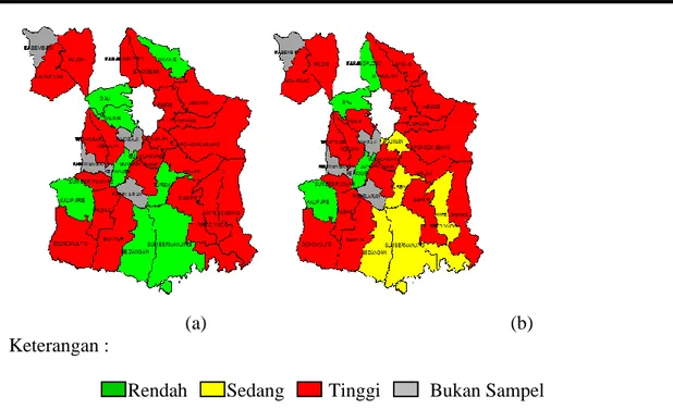 Gambar 6. Peta Kabupaten Malang Berdasarkan Persentase Penduduk Miskin: 