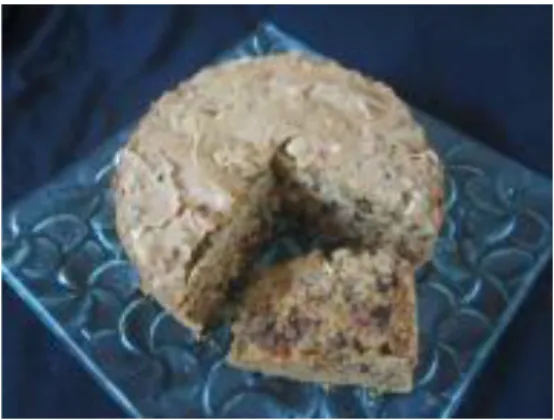 Gambar 2. fruit cake Ubi Jalar Kuning 