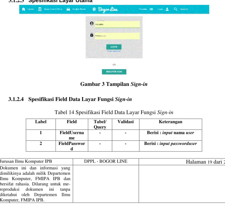 Gambar 3 Tampilan Sign-in 