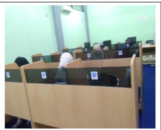 Gambar 1. Pengerjaan Pre-Test Gelombang 1 