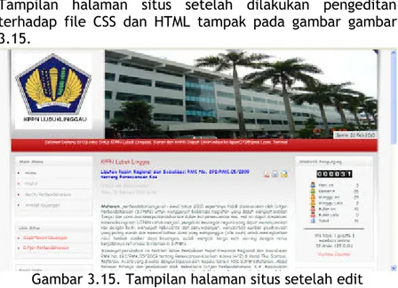 Gambar 3.14. File HTML sebelum edit 