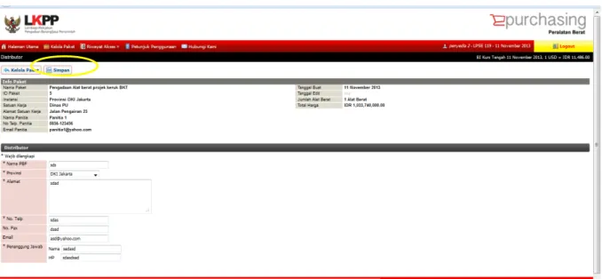 Gambar	  Halaman	  Distributor	  