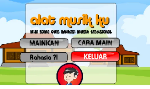 Gambar 5 Tampilan Menu Utama 