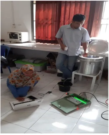 Gambar 2.  Pembuatan Bioreaktor 