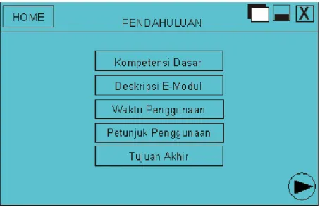 Gambar 9. Desain Halaman Pendahuluan 