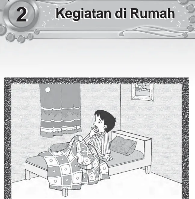 Gambar 2.1 Dika bangun tidur