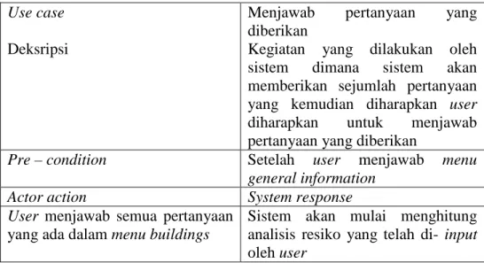 Tabel 3.3 Skenario use case tiga 