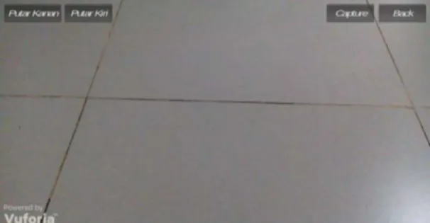 Gambar 7 Menu Scan Marker  3.3.4 Objek Organ Mata 