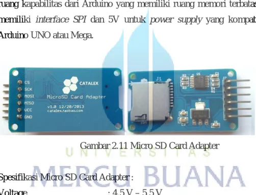 Gambar 2.11 Micro SD Card Adapter 