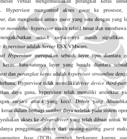 Gambar 2.6 Arsitektur Hypervisor [8] 