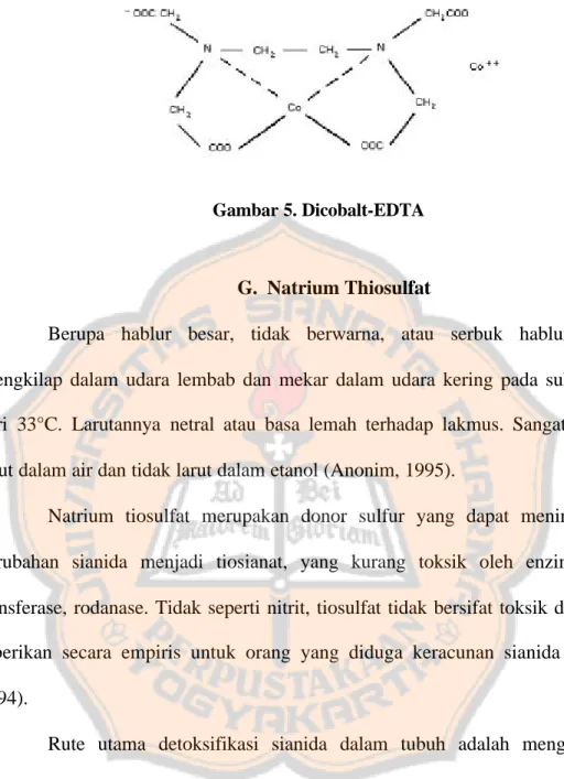 Gambar 5. Dicobalt-EDTA 