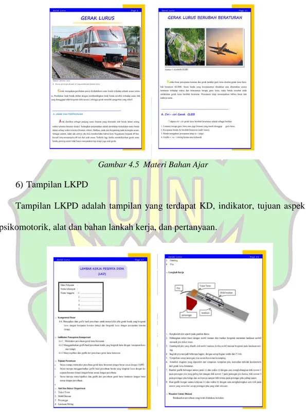 Gambar 4.6 LKPD Bahan Ajar 