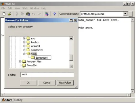 Gambar 3. Membuat Folder baru tempat program 