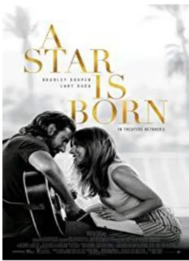 Gambar 1.3 Poster film A Star Is Born  Sumber: (www.imdb.com, 2018) 