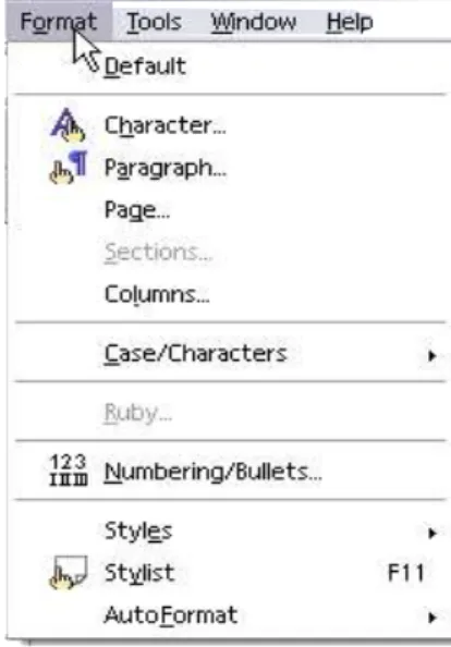 Gambar 18.  Object Bar 