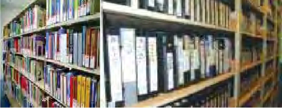 Gambar  73.  Semua Jenis software/program dan buku referensi   disimpan di perpustakaan 