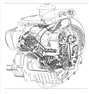 Gambar Skema Mesin Diesel 4 Langkah 4 Stroke