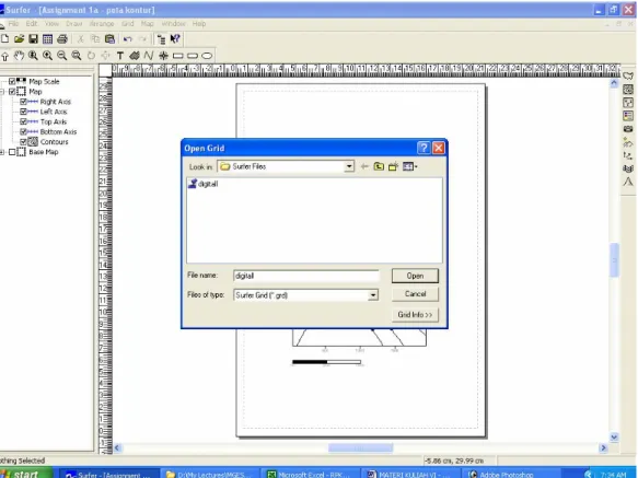 Gambar 6.11. Memanggil file “digitall.grd”. 