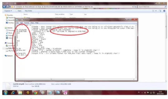 Gambar 4. Running dengan na099b-bo 