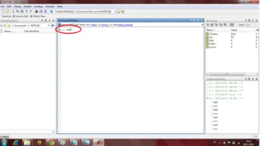 Gambar 24. Command Window 
