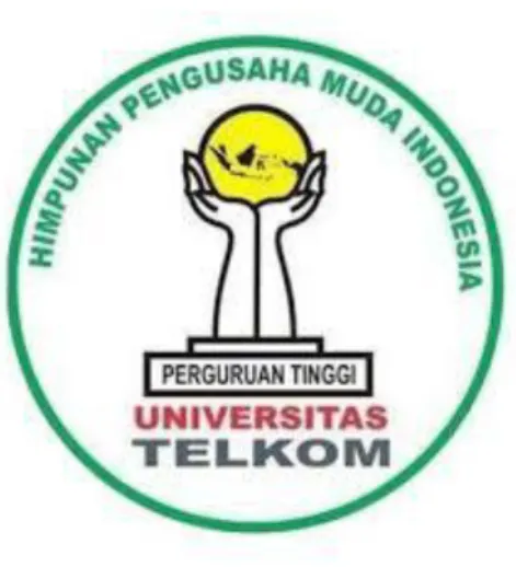Gambar 1.1 Logo HIPMI PT Telkom University  Sumber: http://hipmi-univtelkom.org/,diakses pada 13September 2015 