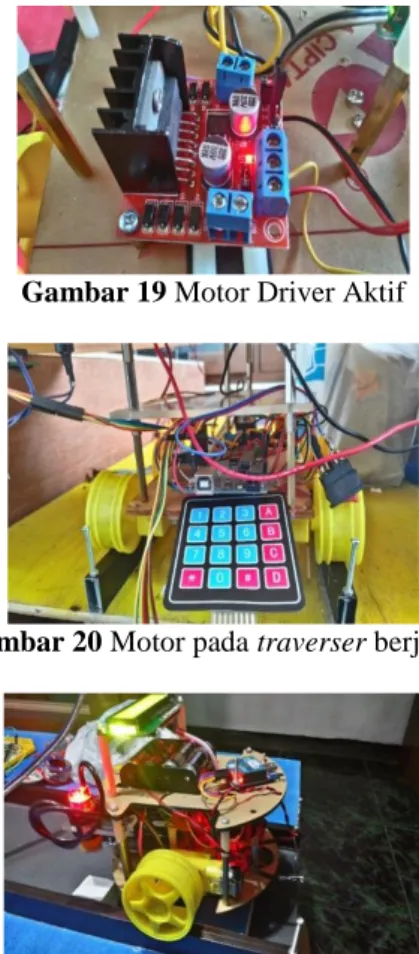 Gambar  17  Sensor  Infrared  Proximity  mendeteksi benda 