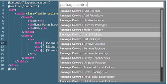 Gambar 2.6 Fitur Command Pallete 