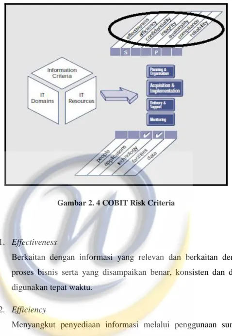 Gambar 2. 4 COBIT Risk Criteria 