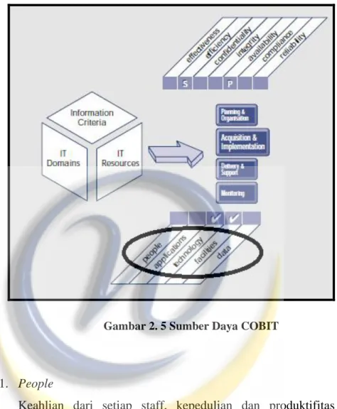 Gambar 2. 5 Sumber Daya COBIT 