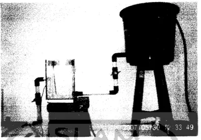 Gambar 4.1 Bak Elektrokoagulasi dan magnetic steer barr