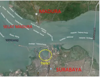 Gambar 1.1 Lokasi Terminal  Multipurpose Nilam Timur  (sumber : googlemaps.co.id) 