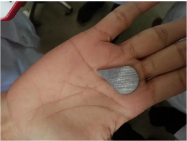 Gambar 5 hasil EDM wire cut  