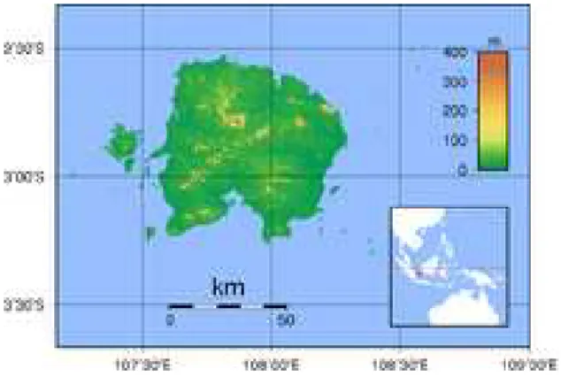 Gambar 1 : Pulau Belitung 