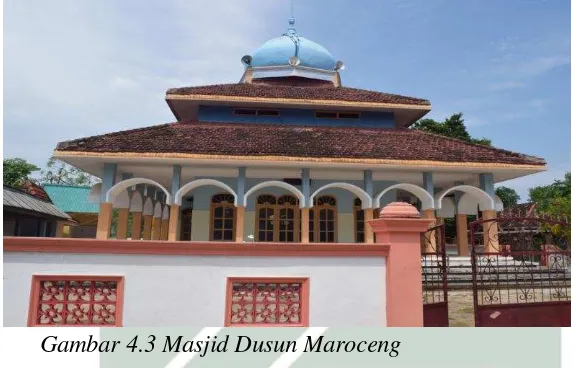 Gambar 4.3 Masjid Dusun Maroceng  