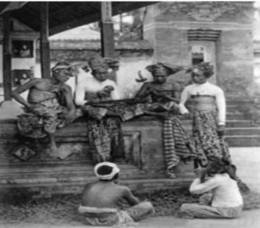 Gambar 5. Kehidupan Masyarakat Bali berdasarkan sistem kasta 