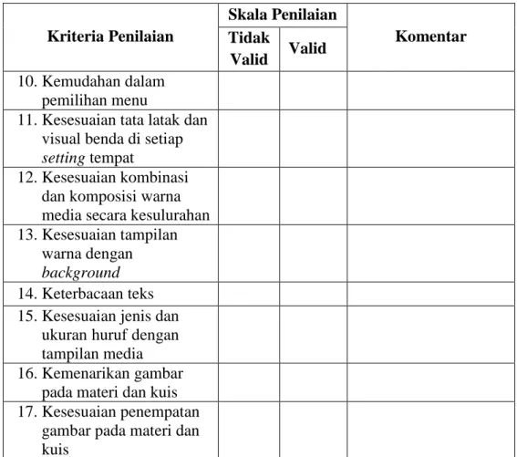 gambar pada materi dan  kuis 