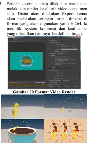 Gambar 20 Format Video Render 