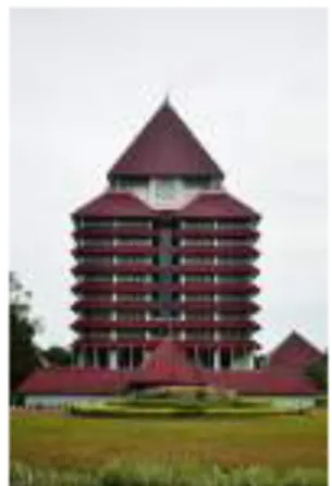 Gambar 2. Gedung rektorat UI  (sumber : http://litbang.pu.go.id/puskim) 