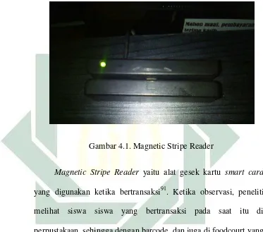 Gambar 4.1. Magnetic Stripe Reader 