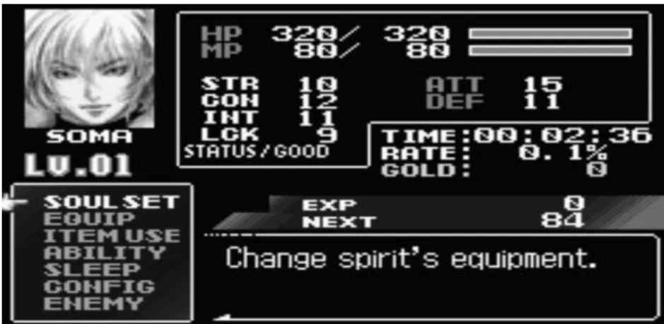 Gambar 3.14 Main Menu Castlevania 