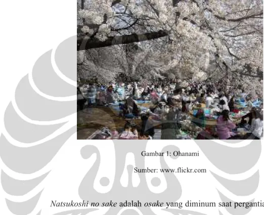 Gambar 1: Ohanami  Sumber: www.flickr.com 