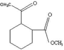Gambar 5. Struktur kimia dimetil ftalat (Merck, 1999)
